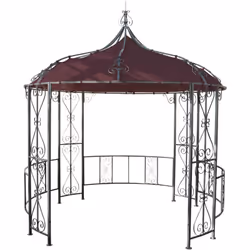 Profitez de votre temps à l'ombre agréable et à l'abri du soleil avec cette pergola au design ludique. Que ce soit sur votre  ...