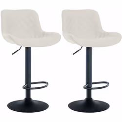 Grâce au mélange harmonieux des matériaux et des différentes variations disponibles, l'ensemble de 2 tabourets de bar est idé ...