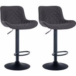 Grâce au mélange harmonieux des matériaux et des différentes variations disponibles, l'ensemble de 2 tabourets de bar est idé ...