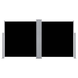 Auvent paravent store brise vue lateral retractable de patio jardin terrasse balcon protection visuelle ecran 120 x 600