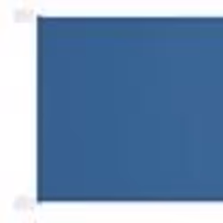 Auvent vertical bleu 60x1000 cm tissu oxford