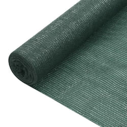 Filet brise-vue - PEHD - 12 x 25 m - 75 g/m² - Vert - Résistant aux UV et moisissures