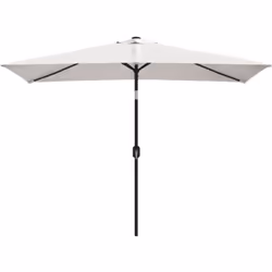 Ce parasol élégant, qui peut être monté sur votre support existant ou au milieu des tables si les trous disponibles, est le c ...