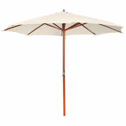 Cet élégant parasol sera idéal pour créer de l'ombre sur votre patio, terrasse ou dans votre jardin. Avec ce parasol, vous po ...