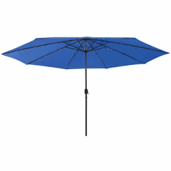Ce parasol d'extérieur tendance avec des lumières LED est une excellente solution pour créer de l'ombre et vous protéger des ...