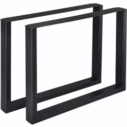 Set de 2 pieds de table rectangulaire Notre nouveau set de pied table en métal a été inspiré par les nouvelles tendances. Les ...