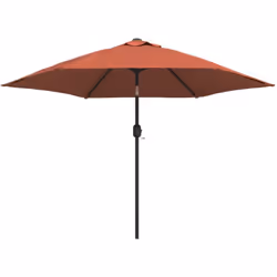 Cet élégant parasol est parfait pour créer de l'ombre et vous protéger des rayons UV nocifs. Fabriquée en polyester anti-UV e ...