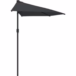 Cet élégant parasol de balcon est parfait pour créer de l'ombre et vous protéger des rayons UV nocifs. Fabriquée en polyester ...