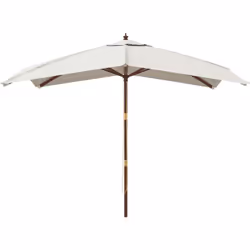 Ce parasol de jardin est parfait pour créer de l'ombre et vous protéger des rayons UV nocifs du soleil. Matériau durable : fa ...