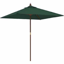 Ce parasol de jardin est parfait pour créer de l'ombre et vous protéger des rayons UV nocifs du soleil. Matériau durable : fa ...