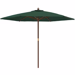 Ce parasol de jardin est parfait pour créer de l'ombre et vous protéger des rayons UV nocifs du soleil. Matériau durable : fa ...