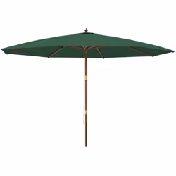 Ce parasol de jardin est parfait pour créer de l'ombre et vous protéger des rayons UV nocifs du soleil. Matériau durable : fa ...