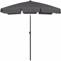 Le parasol de plage est fait de polyester anti-UV et anti-décoloration, ce qui est agréable pour bloquer les rayons UV nocifs ...