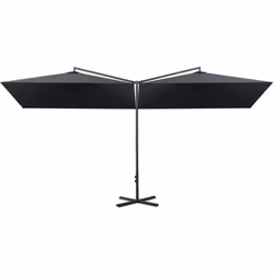 Ce parasol double tendance est un excellent choix pour créer de l'ombre et vous protéger des rayons UV nocifs du soleil. Ce p ...