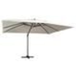 Parasol déporté - Non spécifié - 400 x 300 cm - Aluminium - 24 LED - Sable