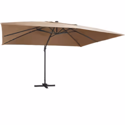 Cet élégant parasol suspendu est parfait pour créer de l'ombre et vous protéger des rayons UV nocifs. Fabriquée en polyester ...