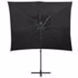 Parasol deporte a double toit 250 x 250 cm noir
