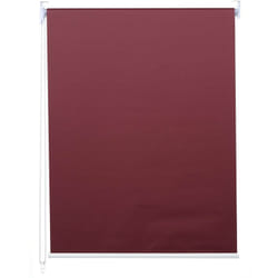 Décoshop26 - Store enrouleur de fenêtre occultant protection solaire store à tirage latéral 60x160cm opaque bordeaux 040004595