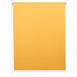 Store enrouleur de fenêtre occultant protection solaire store à tirage latéral 60x160cm opaque jaune Créez un accent coloré s ...