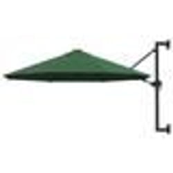 Parasol mural - Non spécifié - 300 cm - Vert - Métal - Anti-UV