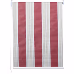 Store enrouleur de fenêtre occultant protection solaire store à tirage latéral 70x230cm opaque blanc rouge beige Créez un acc ...
