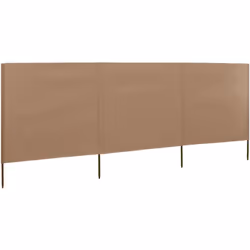 Notre paravent pliable à 3 panneaux a une longueur totale de 400 cm et une hauteur de 120 cm, il sera donc parfait pour vous  ...