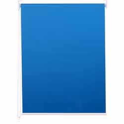 Store enrouleur de fenêtre occultant protection solaire store à tirage latéral 90x230cm opaque bleu Créez un accent coloré su ...
