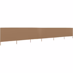 Notre paravent pliable à 6 panneaux a une longueur totale de 800 cm et une hauteur de 80 cm, il sera donc parfait pour vous a ...