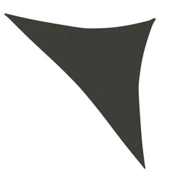 Voile toile d ombrage parasol 160 g/m² 25 x 25 x 35 m PEHD anthracite