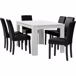 Table élégante en blanc Ce tableau non seulement impressionne par son design magnifique mais aussi par sa qualité,en plus de ...