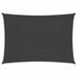 Voile toile d ombrage parasol 160 g/m² 25 x 35 m PEHD anthracite