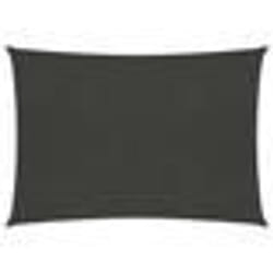 Voile toile d ombrage parasol 160 g/m² 25 x 35 m PEHD anthracite