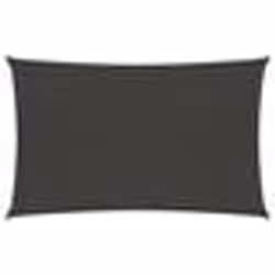 Voile toile d ombrage parasol 160 g/m² PEHD 3 x 45 m anthracite