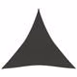 Voile toile d ombrage parasol 160 g/m² PEHD 45 x 45 x 45 m anthracite