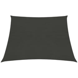 Helloshop26 - Voile toile d'ombrage parasol 160 g/m² 4/5 x 3 m pehd anthracite