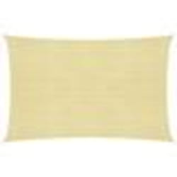 Voile toile d ombrage parasol 160 g/m² 25 x 3 m PEHD beige
