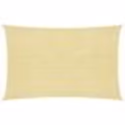 Voile toile d ombrage parasol 160 g/m² beige 2 x 25 m PEHD