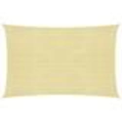 Voile toile d ombrage parasol 160 g/m² beige 2 x 25 m PEHD
