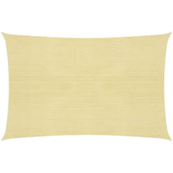 Helloshop26 - Voile toile d'ombrage parasol 160 g/m² 2 x 3,5 m pehd beige
