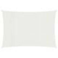 Voile toile dombrage - PEHD - 25 x 3 m - Blanc - Résistant aux UV - Perméable à leau