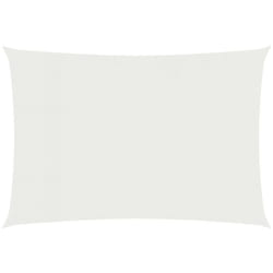 Helloshop26 - Voile toile d'ombrage parasol 160 g/m² blanc 2,5 x 3,5 m pehd