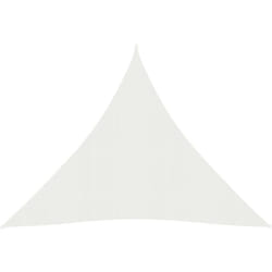 Voile d'ombrage 160 g/m² blanc 3 x 3 x 3 m pehd