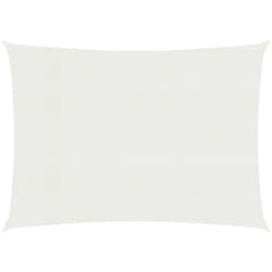 Helloshop26 - Voile toile d'ombrage parasol 160 g/m² blanc 4 x 5 m pehd