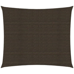 Voile d'ombrage 160 g/m² 2,5 x 3 m pehd marron