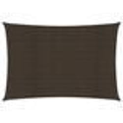 Voile toile d ombrage parasol 160 g/m² PEHD 2 x 45 m marron