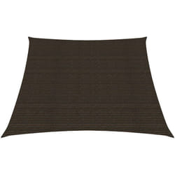 Helloshop26 - Voile toile d'ombrage parasol 160 g/m² pehd 4/5 x 3 m marron