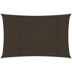 Helloshop26 - Voile d'ombrage 160 g/m² marron 4 x 7 m pehd