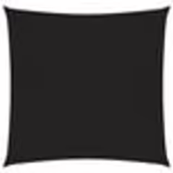 Voile toile dombrage - PEHD - 3 x 3 m - Noir - Résistant aux UV - Perméable à leau