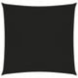 Voile toile dombrage - PEHD - 3 x 3 m - Noir - Résistant aux UV - Perméable à leau