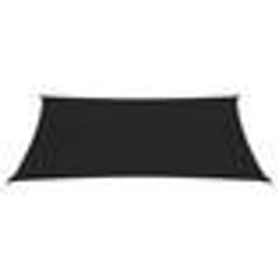 Voile toile d ombrage parasol 160 g/m² 3 x 45 m PEHD noir